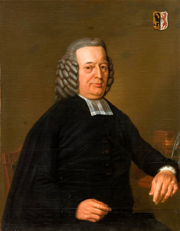 Portrait of Jacobus Hinlopen by Christiaan van Geelen (I) Centraal Museum 20793