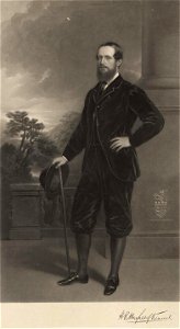 Portrait of Hugh Robert Hughes (of Kinmel and Dinorben, Denbighshire) (4674698)