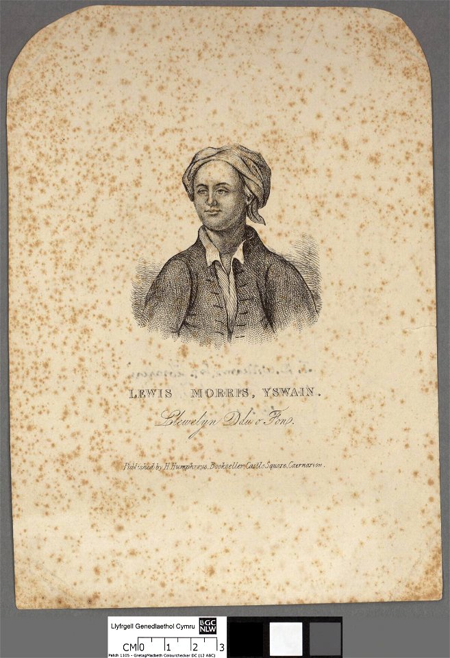 Portrait of Lewis Morris, Yswain, Llewelyn Ddu o Fon (4670212)