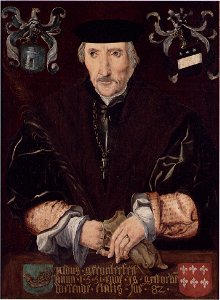 Portrait of Jacob Adriaensz. Domburgh Southern Netherlandish School Limburgs Museum L24406