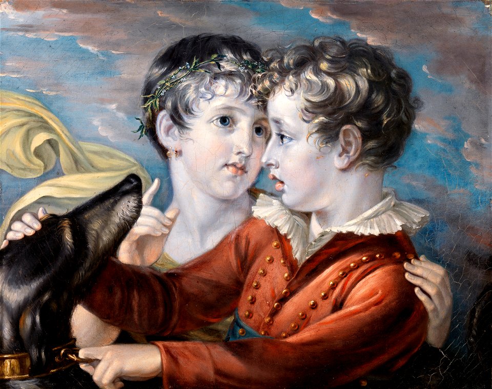 Portrait of Lady Sarah Elizabeth and The Hon. Jeffrey Amherst P5288