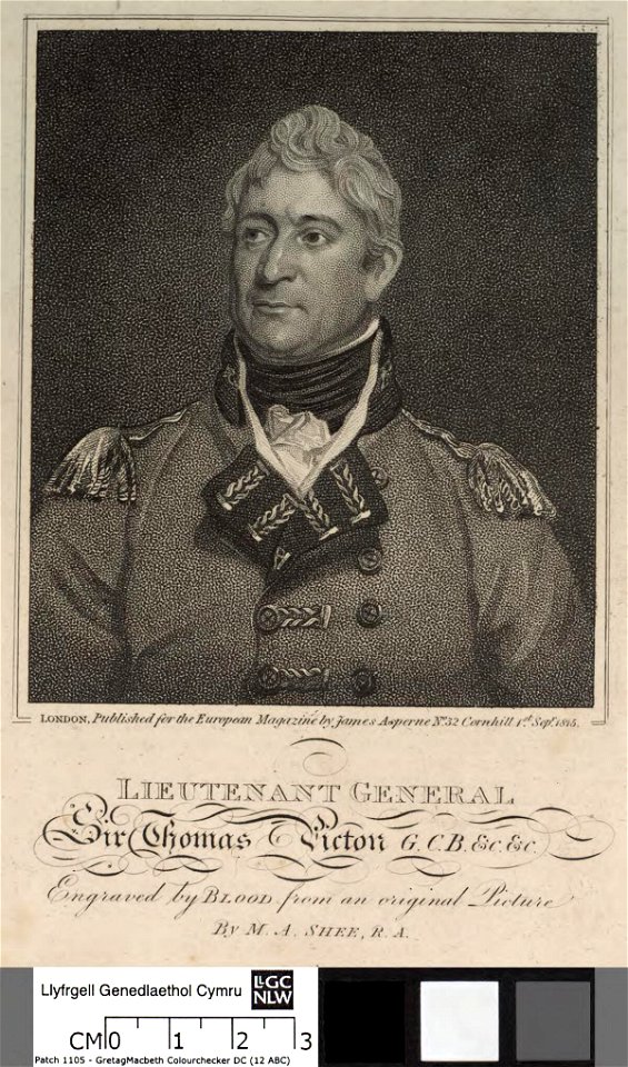Portrait of Lieutenant General Sir Thomas Picton G.C.B. . (4672339)