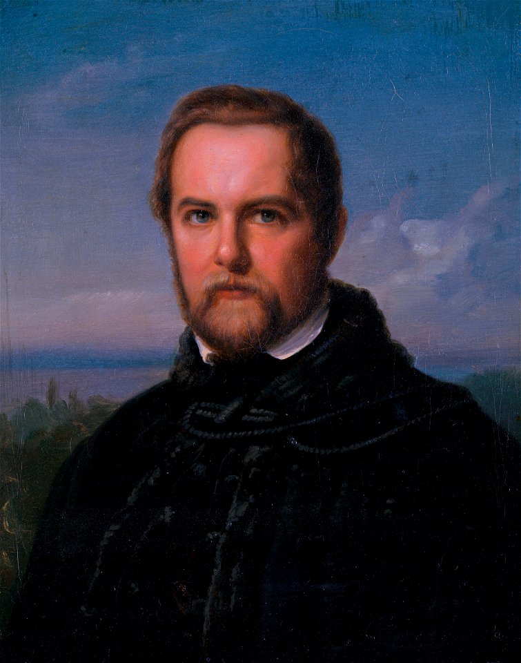 Portrait of Johann Wilhelm Schirmer