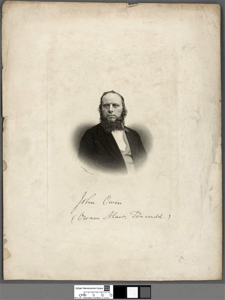 Portrait of John Owen (Owain Alaw, Pencerdd) (4671727)