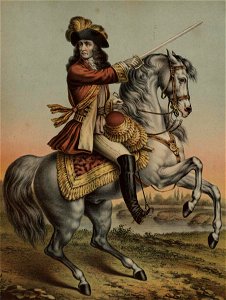 Portrait of King William III. crossing the Boyne July 1st 1690 (4672158) (cropped)