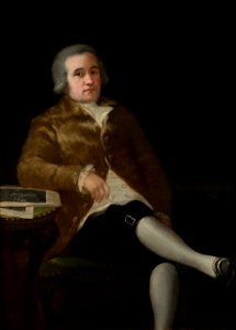 Portrait of Juan Agustín Ceán Bermúdez by Francisco de Goya (1792-93)