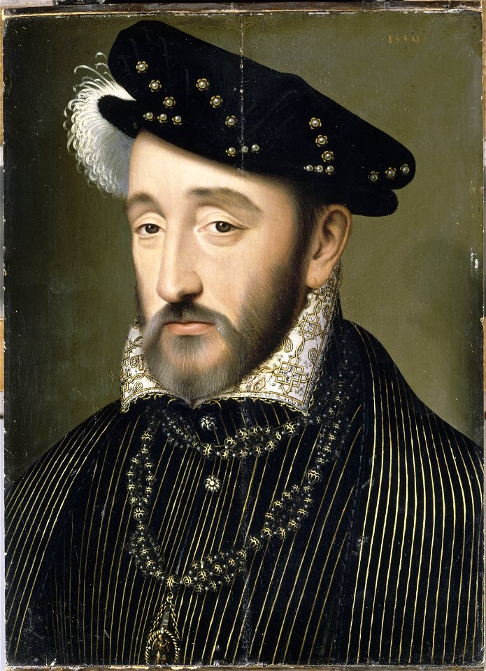 Portrait of King Henry II of France (1519–1559), by After François ...