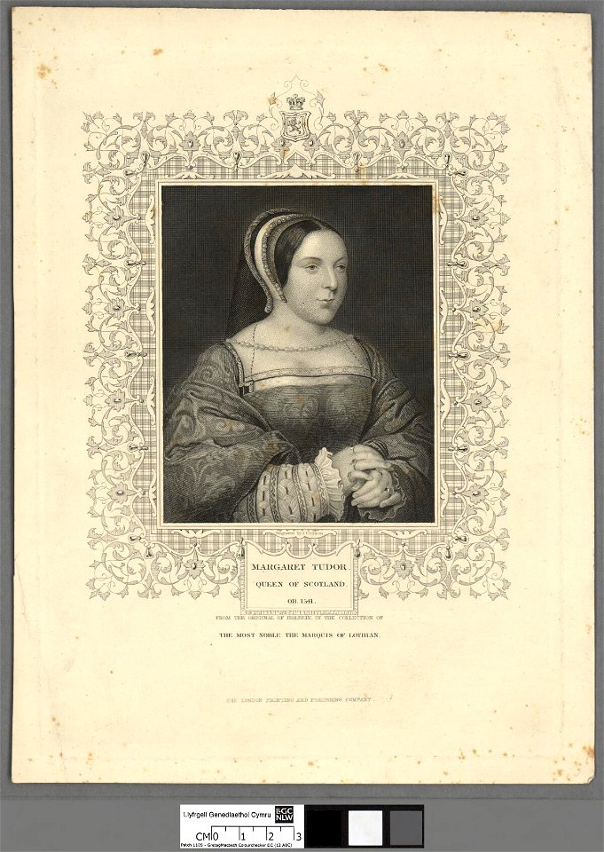 Portrait of Margaret Tudor, Queen of Scotland, OB. 1541 (4671646)