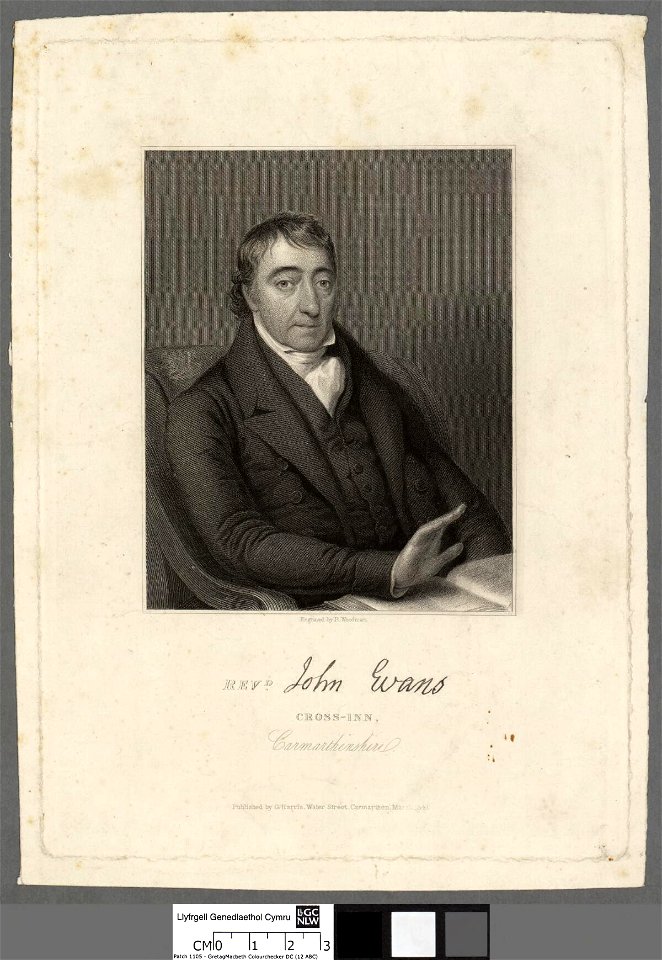 Portrait of John Evans, Cross-Inn, Carmarthenshire (4673718)