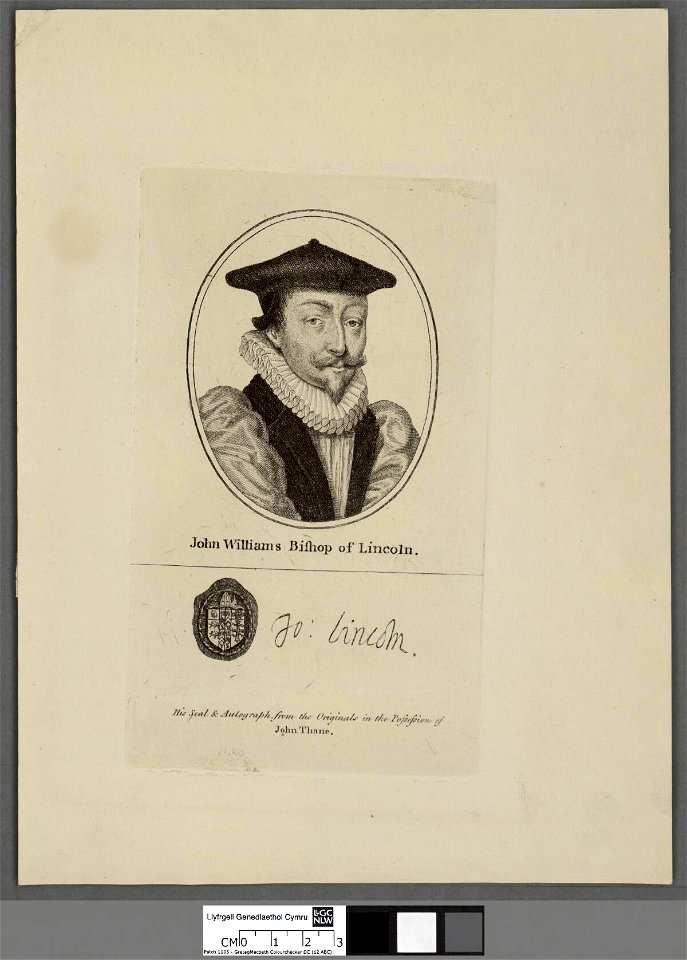 Portrait of John Williams, Bishop of Lincoln (4672186)