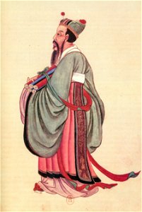 Portrait of Konfucius, 18th century