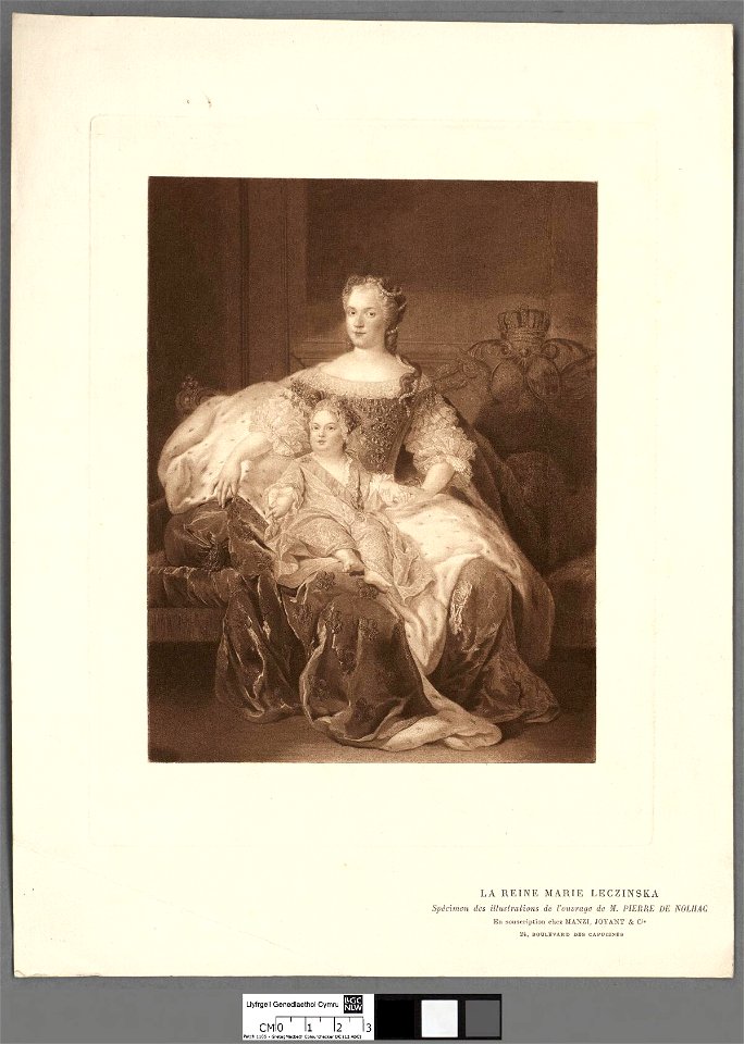 Portrait of La Reine Marie Leczinska (4671595)