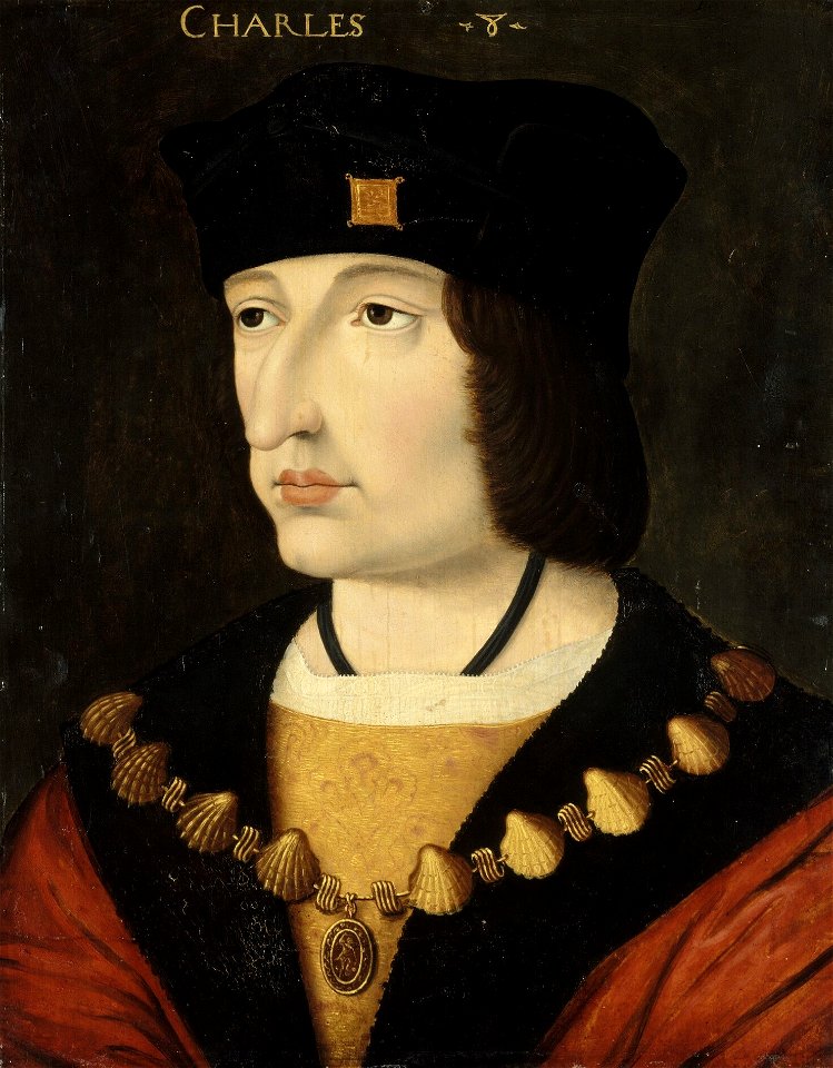 Portrait of King Charles VIII of France (1470–1498), by anonymous artist, 16th century (cropped)