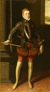 Portrait of King Sebastian at El Prado - Cristóvão de Morais - 1572