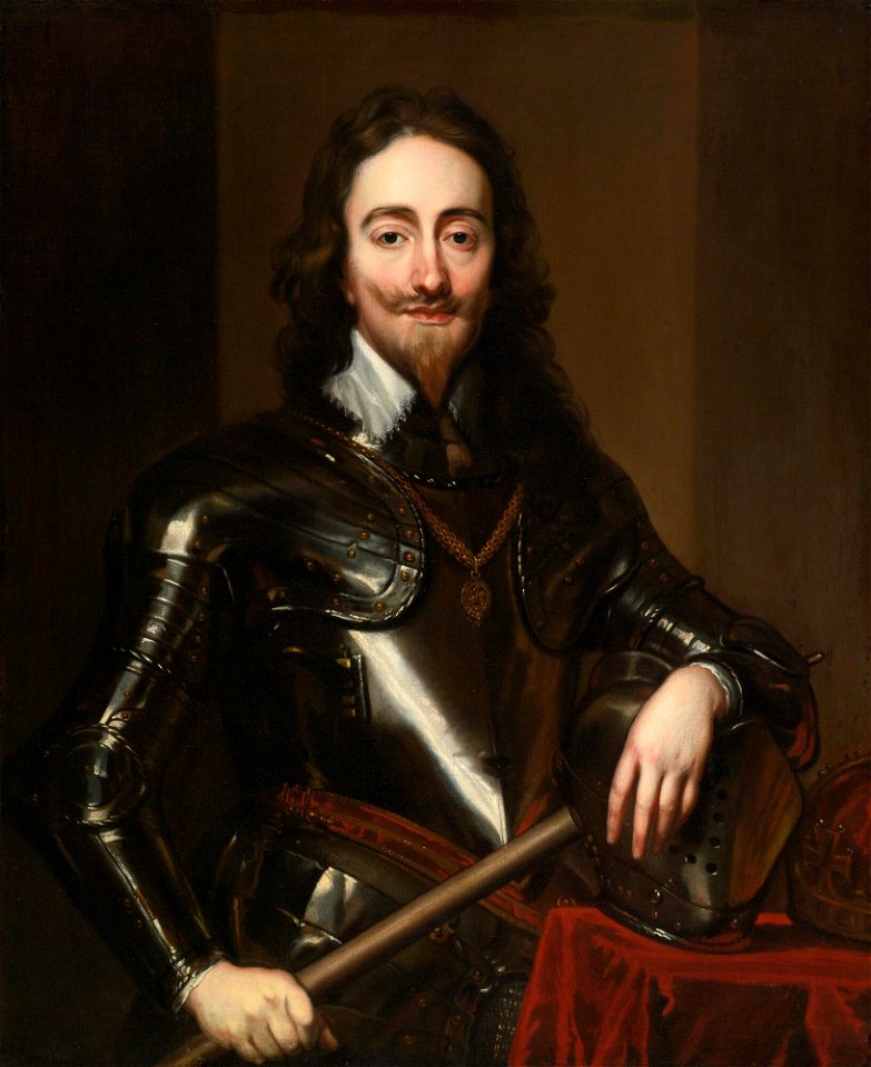 Portrait of King Charles I of England (by Follower of Anthony Van Dyck ...