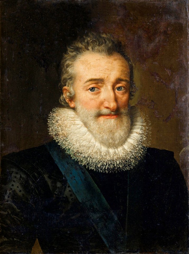 Portrait of King Henry IV of France (by Frans Pourbus the Younger)