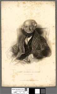 Portrait of late Revd. Joseph Gilbert, Nottingham (4672500)