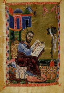 Portrait of Mark in a Gospel According to the Four Evangelists