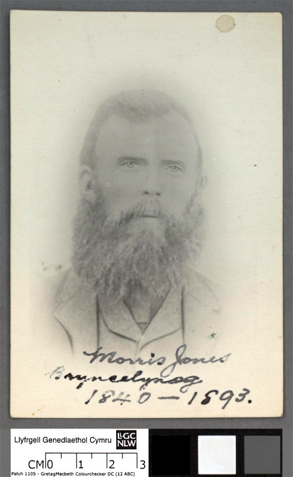 Portrait of Morris Jones (of Bryncelynog, Trawsfynydd) (4671104)
