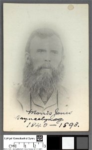 Portrait of Morris Jones (of Bryncelynog, Trawsfynydd) (4671104)
