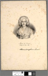 Portrait of Marie de Savoie. Femme de Louis XVIII (4671647)