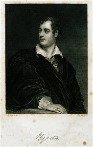 Portrait of Lord Byron - 1849