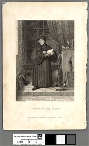 Portrait of Luther in his study (4671634)
