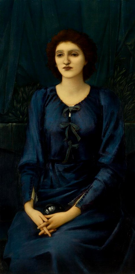 Portrait of Madeleine Deslandes by Burne-Jones