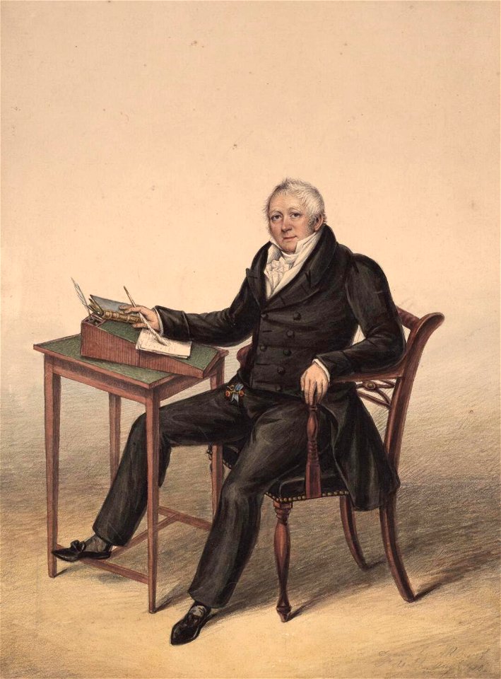 Portrait of Lewis Hughes Esqr., St. Asaph (4670926)