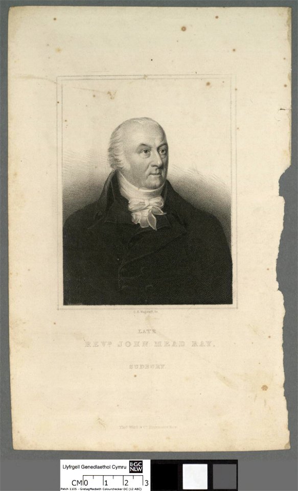 Portrait of Late Revd. John Mead Ray, Sudbury (4673430)