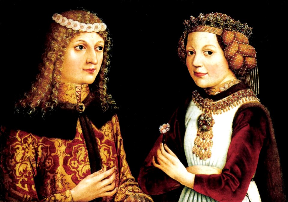 Portrait of Ladislaus the Posthumous and Magdalena of Valois 1480s-1490s
