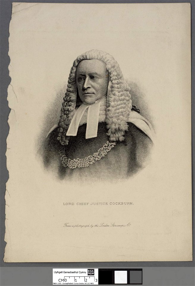 Portrait of Lord Chief Justice Cockburn (4671400)