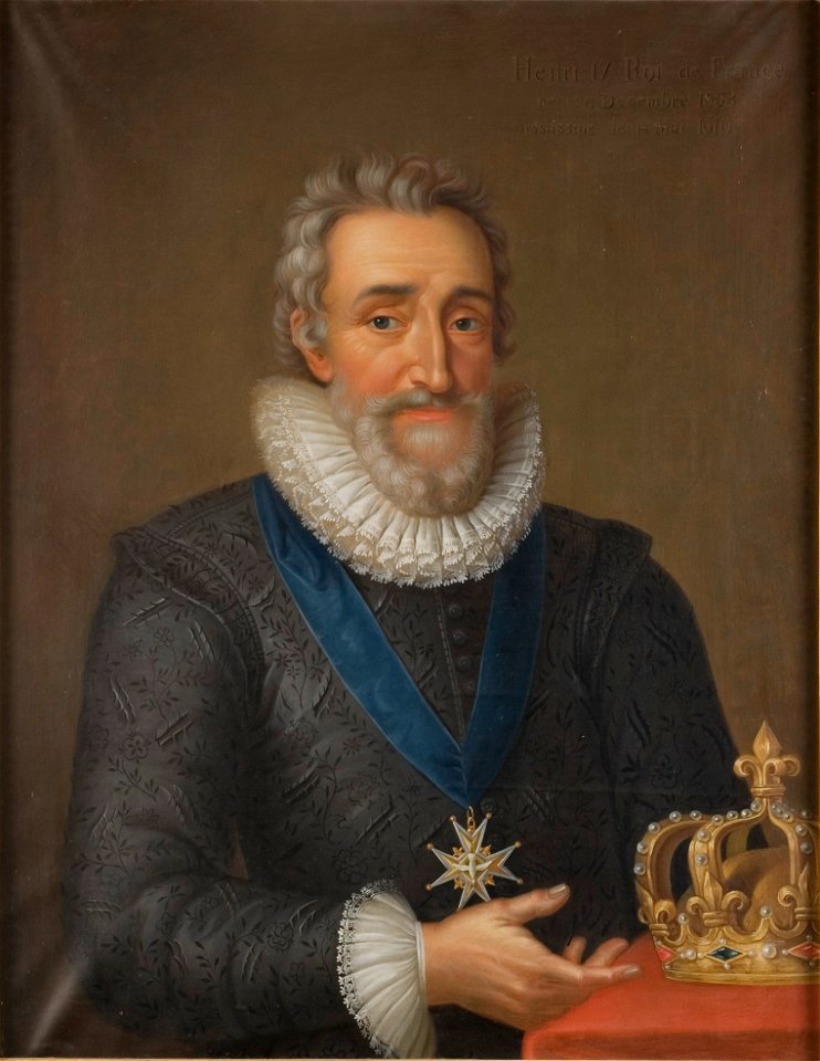 Portrait of King Henry IV of France - Nationalmuseum, Stockholm