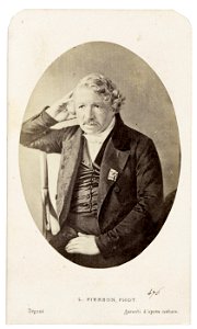 Portrait of Louis Daguerre c1850