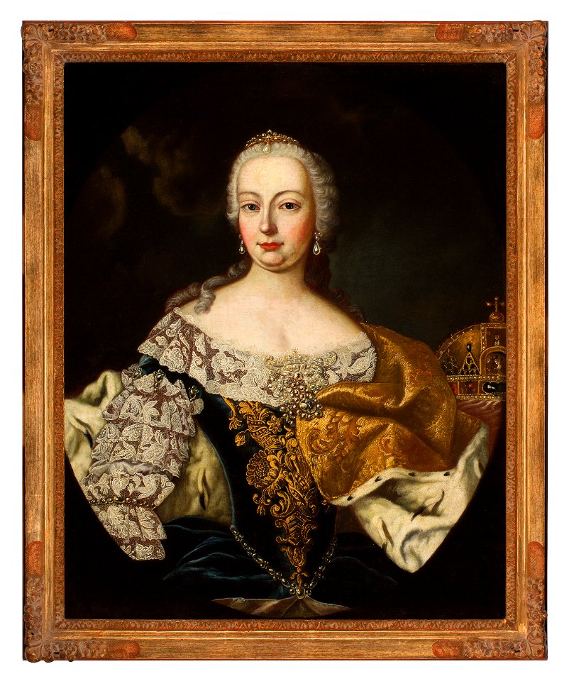 Portrait of Maria Theresa of Austria Limburgs Museum L01556