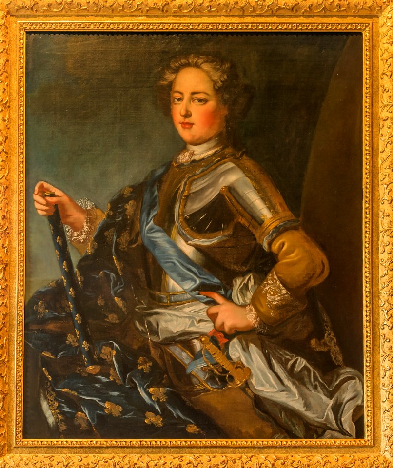 Portrait of Louis XV of France 01