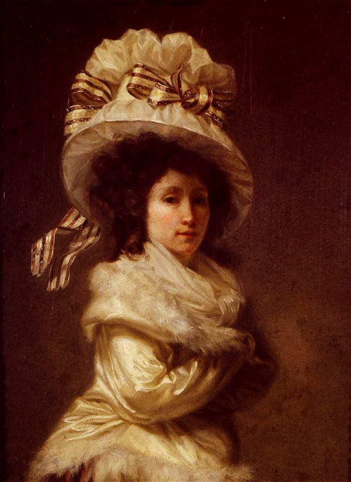 Portrait of Madame Bernier, née Anne Guéret, by Henri-Pierre Danloux