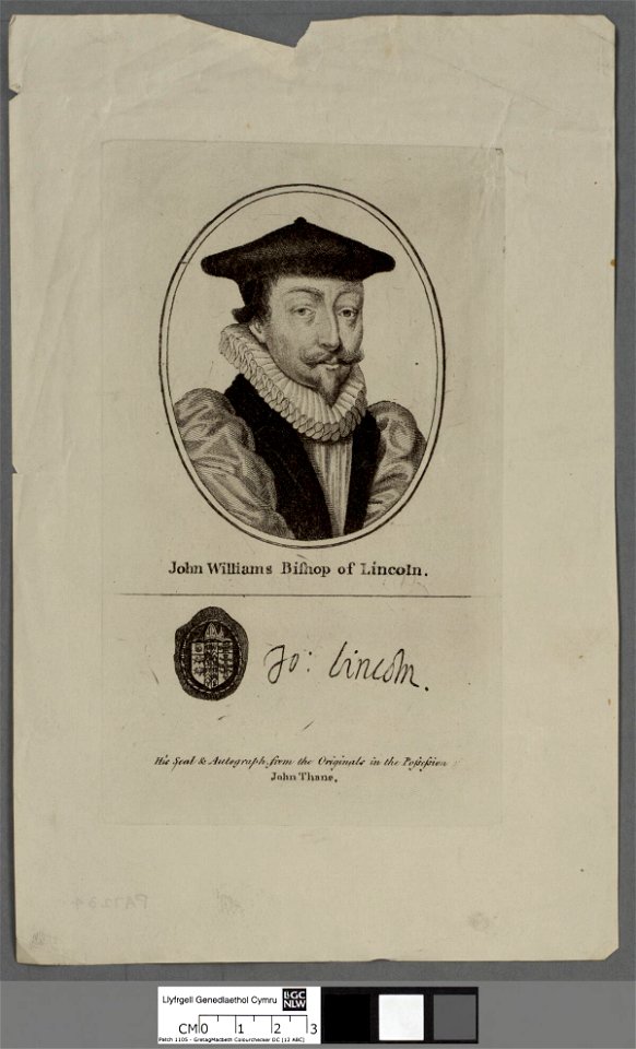 Portrait of John Williams, Bishop of Lincoln (4672185)