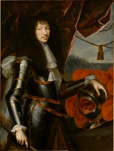 Portrait of Louis XIV of France (by Nicolas Mignard)