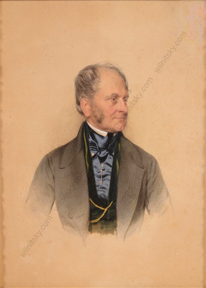 Portrait of Ludwig Creutzer from Graz - Franz Eybl