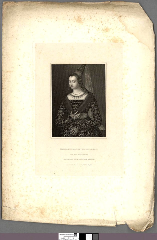 Portrait of Margaret, daughter of James I King of Scotland, and wife of Louis XI of France (4671900)