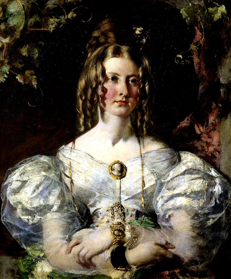 Portrait of Miss Elizabeth Potts by William Etty YORAG 1311