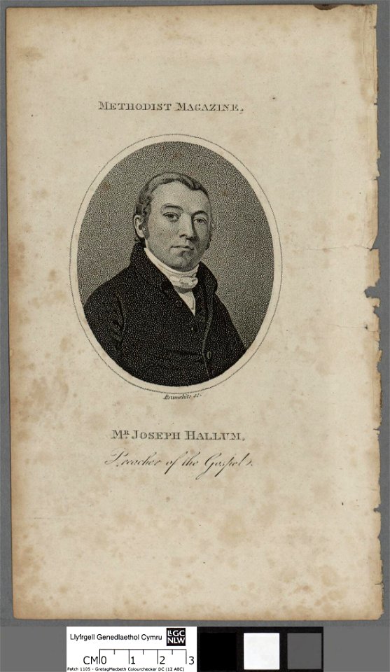 Portrait of Joseph Hallum, preacher of the gospel (4669786)