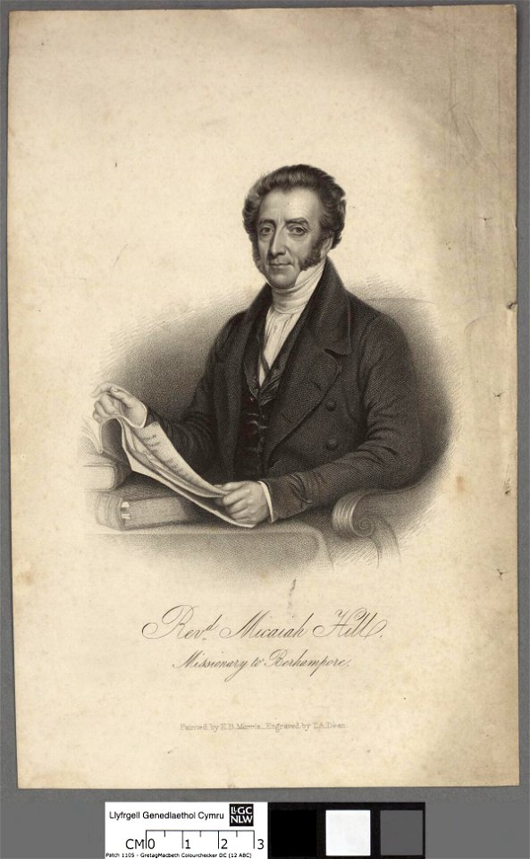 Portrait of Micaiah Hill, Missionary to Berhampore (4672594)