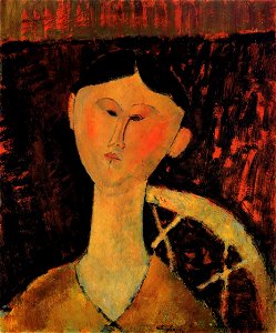 Portrait of Mrs. Hastings 1915 Amedeo Modigliani. Free illustration for personal and commercial use.
