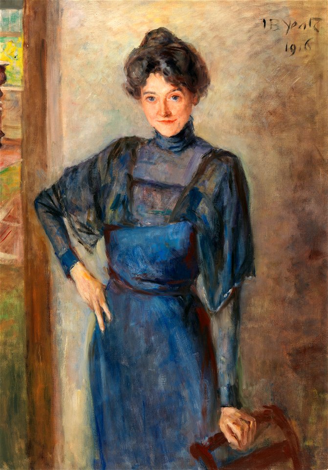 Portrait of Mrs Caughey P4991