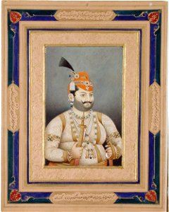 Portrait of Maharaja Ishwari Sen of Mandi (6125080722)