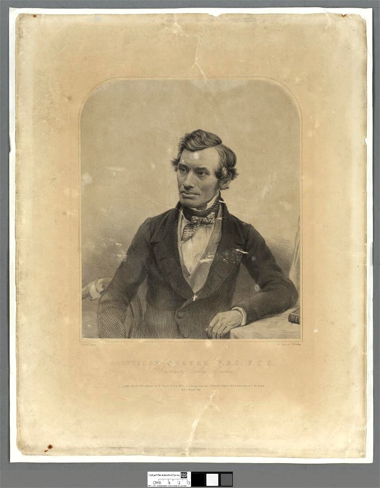 Portrait of Professor Graham F.R.S., F.C.S. University College London (4670787)