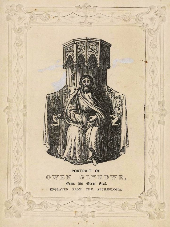 Portrait of Owen Glyndwr from his great seal (4671111)