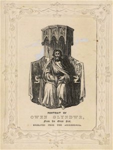 Portrait of Owen Glyndwr from his great seal (4671111)